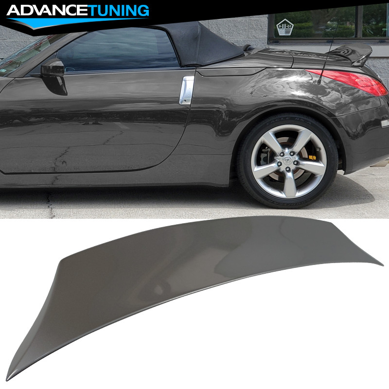 V-Style Duckbill Trunk Spoiler For 2003-2009 Nissan 350Z - Unpainted ABS (Fits Coupe & Convertible)