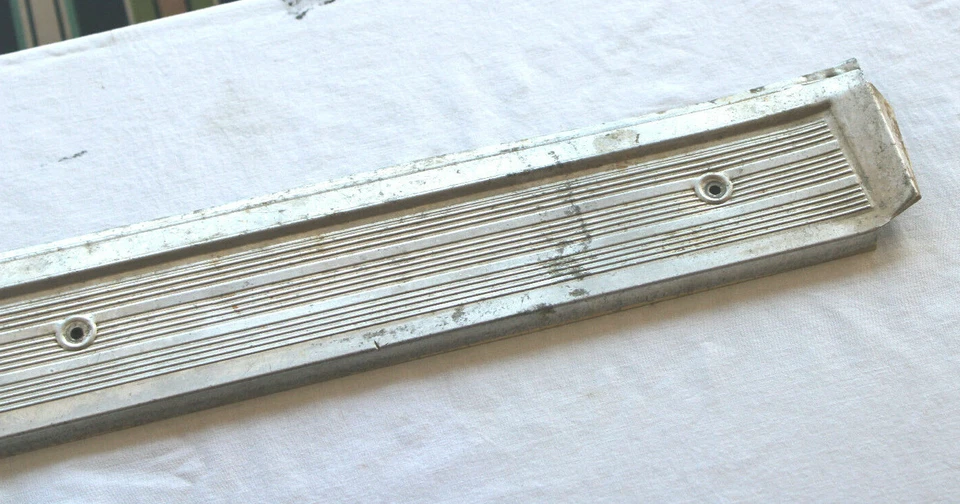 Plymouth Belvedere II 1967 umbral de puerta placa de desgaste convertible conductores/izquierda Foto 4 de 4