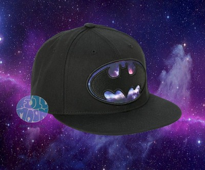 New DC Comics Batman Galaxy Logo Mens Snapback Cap Hat