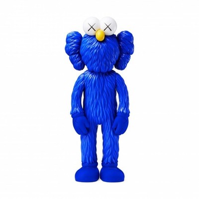 MEDICOM TOY KAWS BFF Figur BLAU MoMA Exclusive Limited Edition Museum Store
