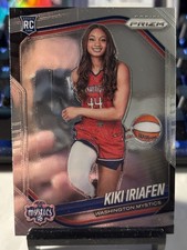 2025 Panini Prizm WNBA Kiki Iriafen Variation Rookie RC #149 Mystics