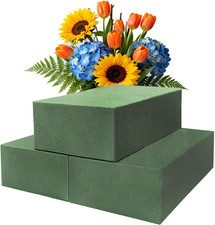 3 Pack Floral Foam Blocks, 5.5" X 3.1" X 1.7" Flower Foam for Flower Arrangement