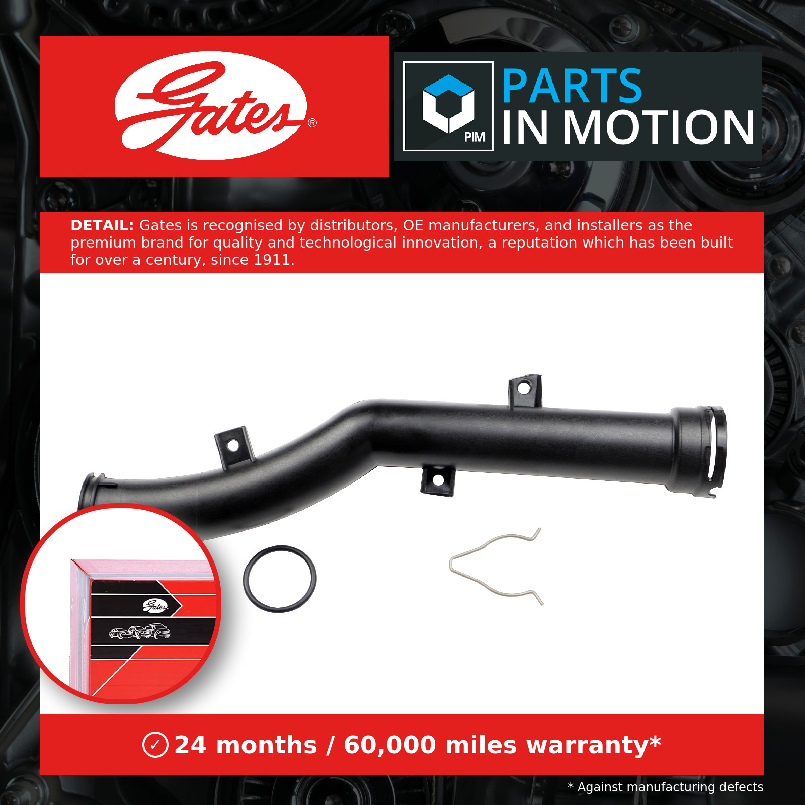 GATES 02-1951 Coolant Tube for MINI - Image 12