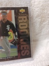 1994 Upper Deck Star Rookies #19 Michael Jordan # 11369/ 45,000 Jumbo Card nmmt 