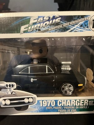 Funko Pop! Vinyl: Fast & Furious Dom Toretto mit 1970 Ladegerät #17 selten gewölbt