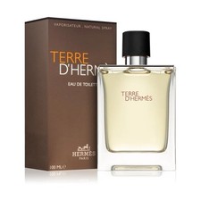 Terre D'Hermès eau de toilette 100ml da uomo natural spray