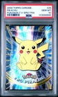 2000 TOPPS CHROME POKEMON T.V. SPECTRA #25 PIKACHU PSA 10