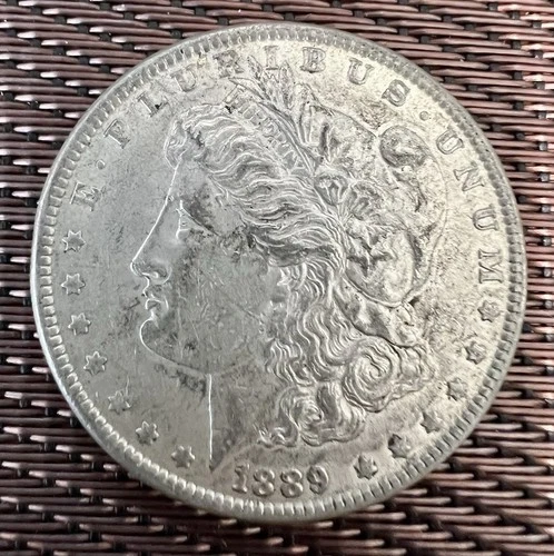 1889-P MORGAN SILVER DOLLAR U.S. MINT COIN-MS++