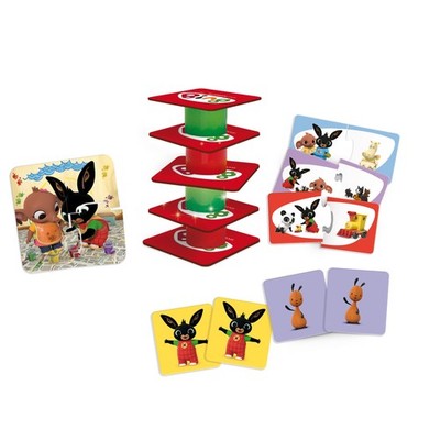 Bildungsspiele-Set Liscianigiochi Bing 4 in 1 für Kinder ab 3 Jahren, Spielzeug