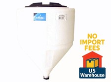NEW 15 Gallon Cone Bottom Inductor Tank No Stand MDPE Full Drain 1-1/2" FPT