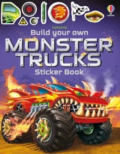 Build Your Own Monster Trucks Sticker Book: Complete 11 Awesome Trucks with ...