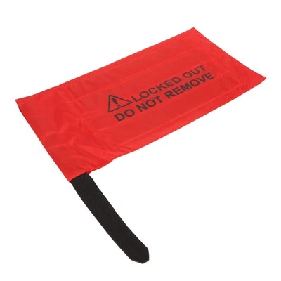Safety Lockout Bag Wear Resistant Red Warning Signs For Vehicle Controller B Hot