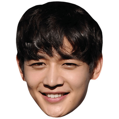 Choi Min-ho (Smile) Big Head. Larger than life mask.
