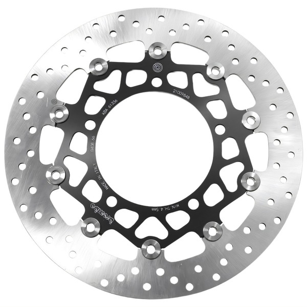 Bremsscheibe Brembo Oro 78B40866 Mit Zulassung, Schwimmend Vorne 310X5Mm Suzuki-image