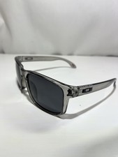 Oakley Holbrook Sunglasses Regular Size- Clear Frame- Black Lens