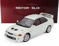Motorhelix 1/18 Mitsubishi Lancer Evo VI GSR T.M.E. 2000 White M84305