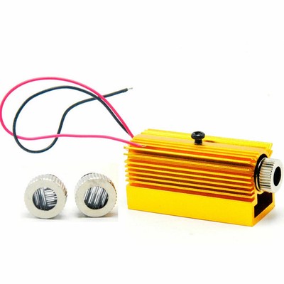 Infrarot-Laserdiodenmodul 830nm 100mW Punkt Linienmodus fokussierbar Kühlkörper