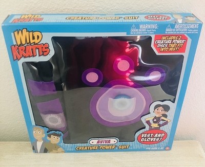 Aviva Wild Kratts Creature Power Suit - Vest, Gloves, & Power Disks!! 4-6x