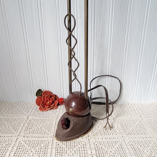 Vtg 1950s Mid Century Modern TV Antenna Rods Space Age Rabbit Ears Atomic Retro