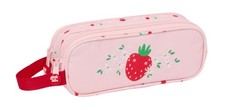 GLOWLAB FRUTITAS   Double Child's Pencil Case, Children's Pencil Case, Ideal for