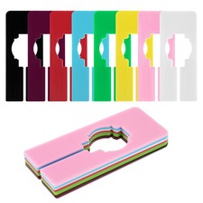 Aiyorse Closet Rack Dividers, 8 Colors Closet Dividers for Hanging, Clothing ...