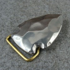 Stainless Steel Pin " arrow " Belt Buckle Men's Belt Buckles For 38mm Belt Z516