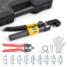Yescom Hydraulic Crimper and Cutter for Railing Tensioner Battery Lug Terminal — photo 1