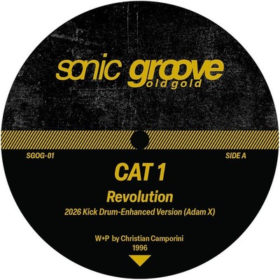 Cat 1 - Revolution / Axion (Adam X Kick Induced Ed (Vinyl 12'' - 2026 - Original)