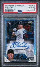 JJ Bleday 2023 Topps Chrome Logofractor #RCA-JB Auto RC PSA 10