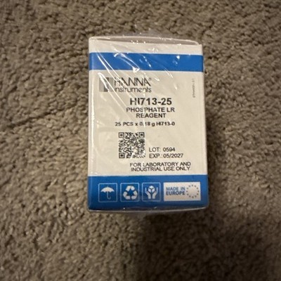 HI713-25 Phosphate Low Range Checker Reagent (25 Tests) - Hanna Instruments
