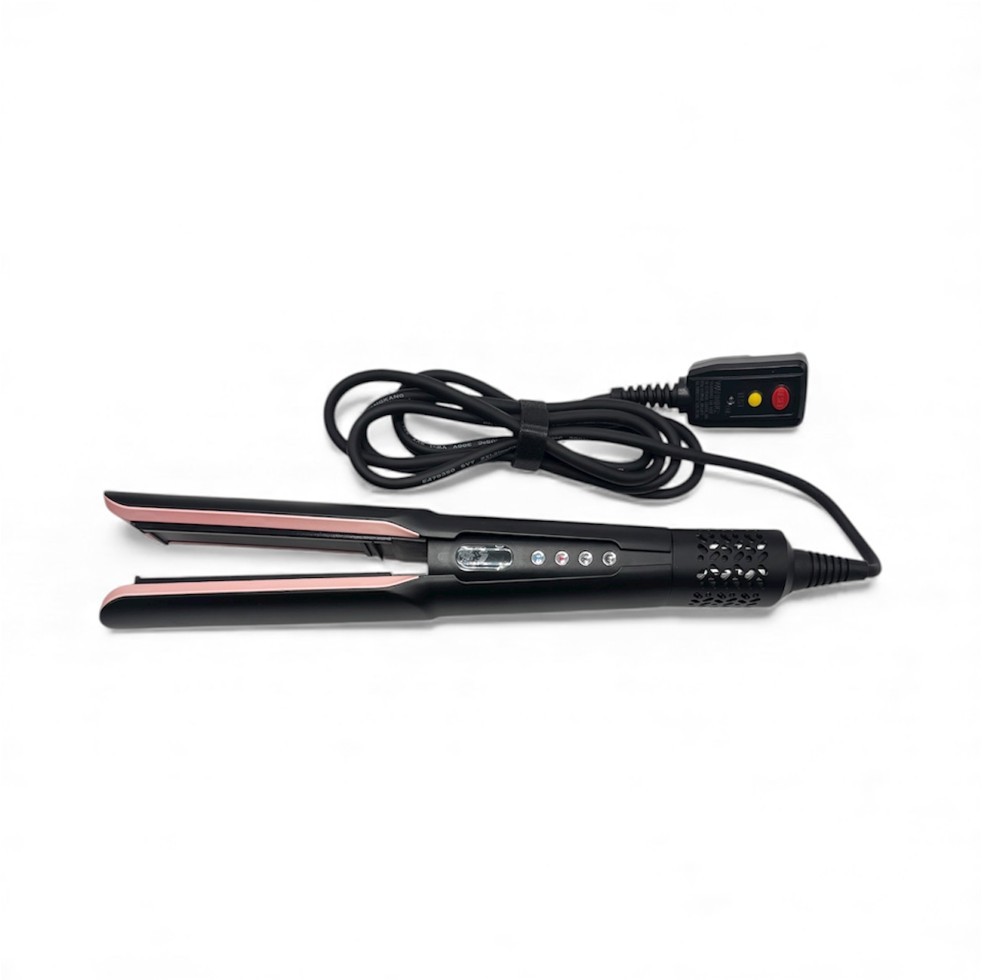 SUPGALIY EF088 2-in-1 Wet to Dry Hair Straightener & Dryer – Matte Black
