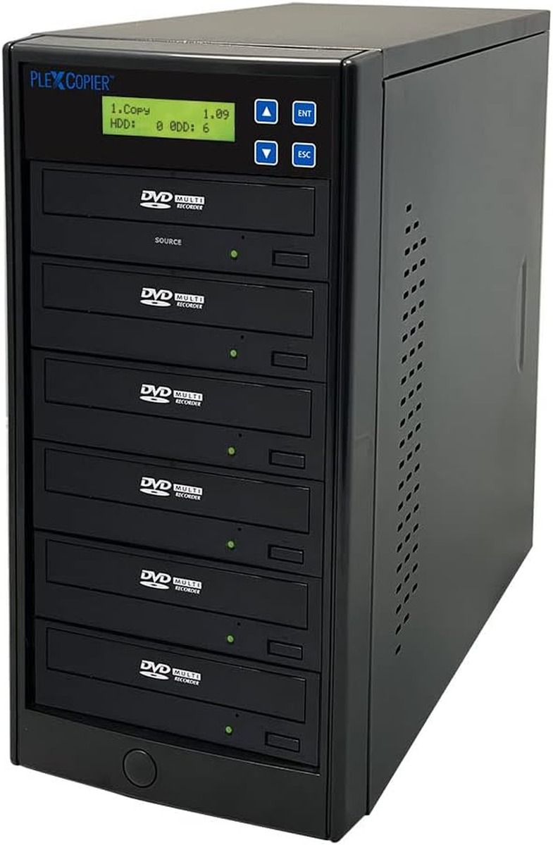 24X SATA 1 to 5 CD DVD M-Disc Supported Duplicator Writer Copier