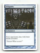 Telepathy 8th Edition #105 Magic the Gathering
