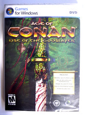 Age of Conan Rise of the Godslayer PC DVD-ROM Games for Windows 2010 Funcom