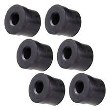 6 Pcs Posaune Gummi Stopper Sto&szlig;stangenspitze Messinginstrumentenzubeh&ouml;r