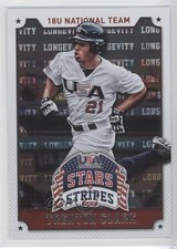 2015 Panini Stars and Stripes Longevity Trent Grisham Trenton Clark #94 0w7