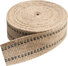Jute Webbing, 2" X 10 Yd Upholstery Strap, Chair Jute Webbing Tape for Chair Rep