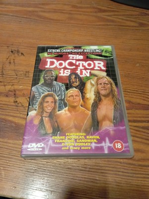 ECW The Doctor Is In DVD WWE Nxt Aew TNA Njpw Wrestling Roh Wxw