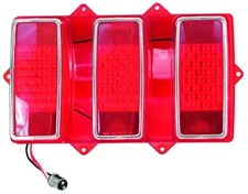 1969 Ford Mustang Tail Lamp Red w/108-LED New Dii