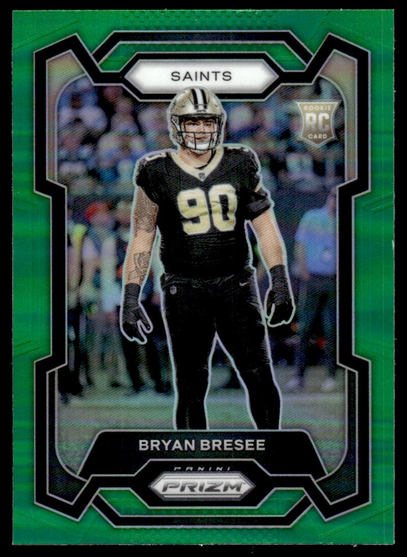 2023 Panini Prizm  Green Bryan Bresee Rookie New Orleans Saints #372