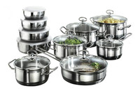 Karcher 121008 Jasmin Cookware Set(20pc-induction Hob Compatible)stainless Steel Karcher 121008 Jasmin Cookware Set(20pc-induction Hob Compatible)stainless Steel
