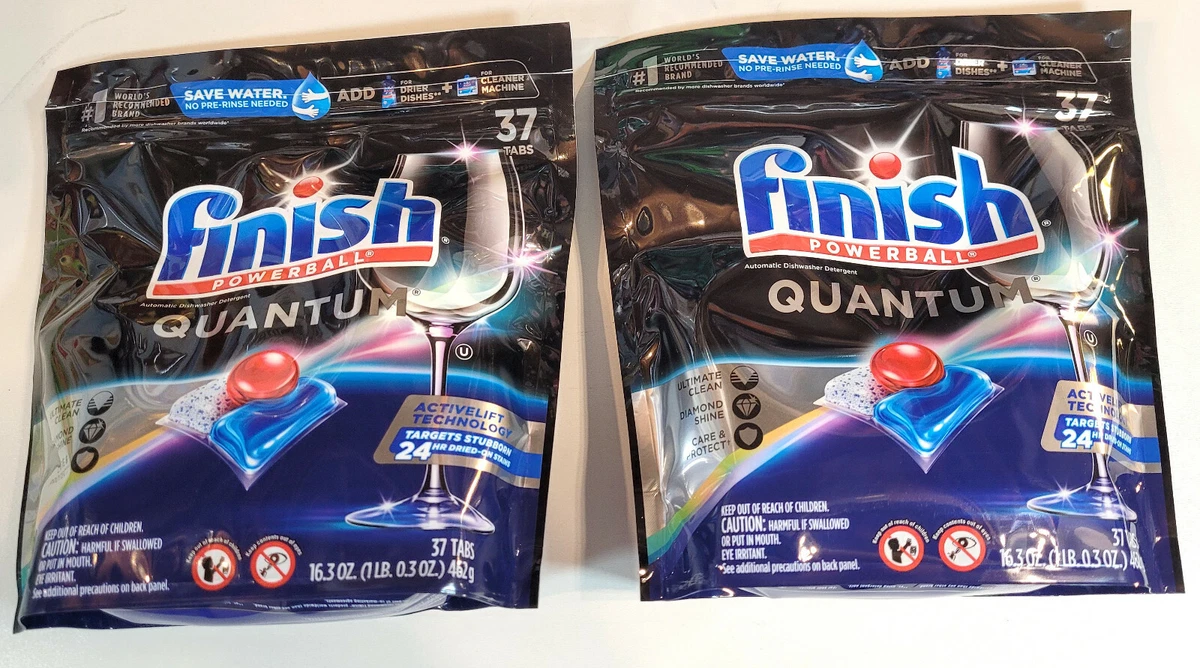 Finish Quantum Powerball Dishwasher Detergent Tablets Ultimate