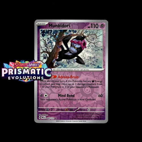 Pokemon Prismatic Evolutions: Choose Your Card! Reverse Holo/Holo EX Full Art NM - Picture 55 of 173