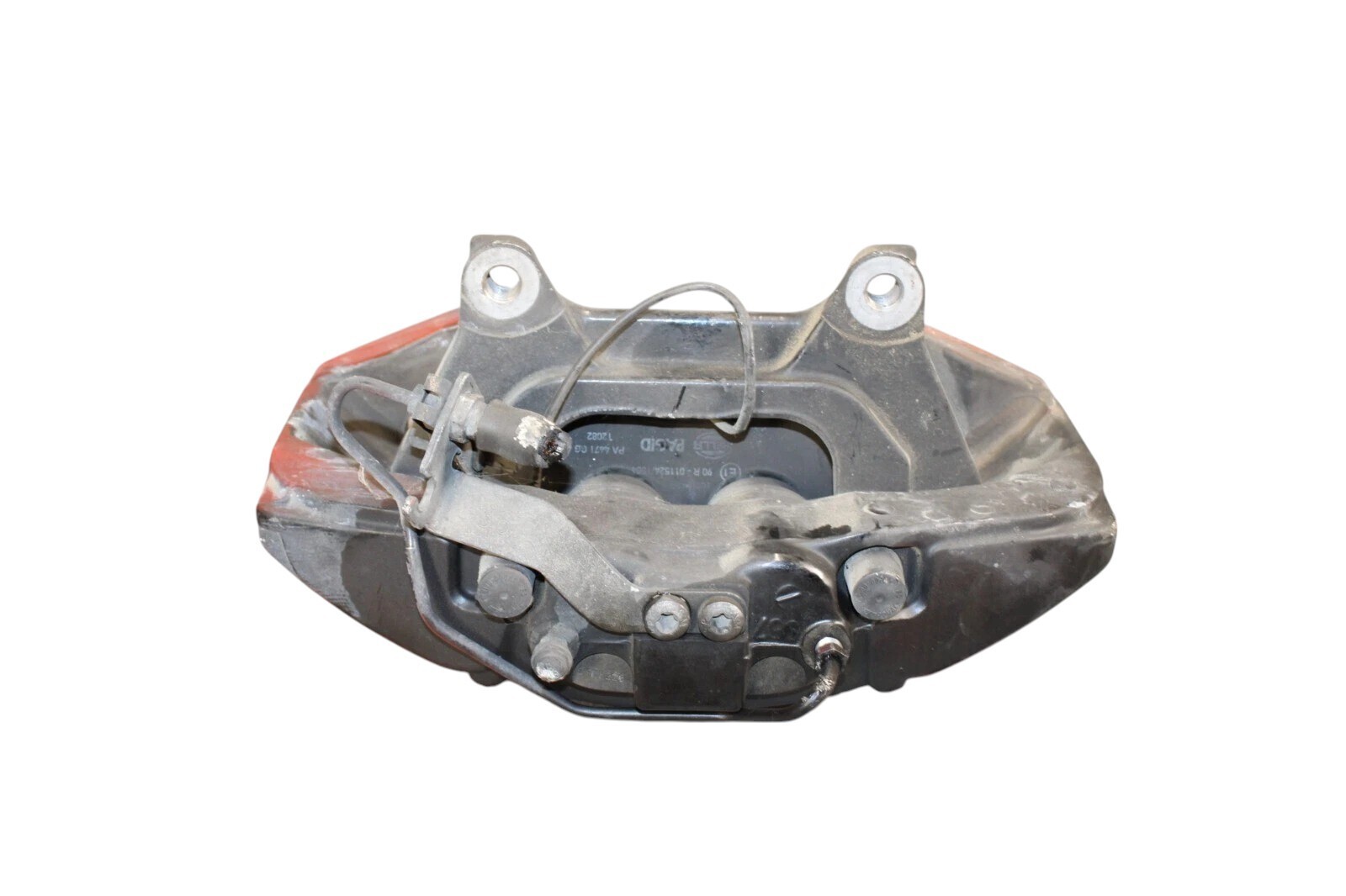 05-11 Bentley Continental Front Left & Right Side Brake Calipers Red OEM