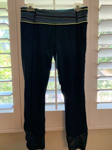 Lululemon Pace Queen Tight Sz 8 Inkwell Space Dye 