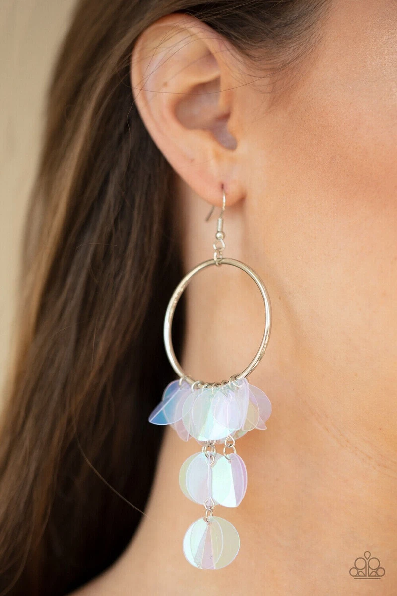Holographic earrings hotsell