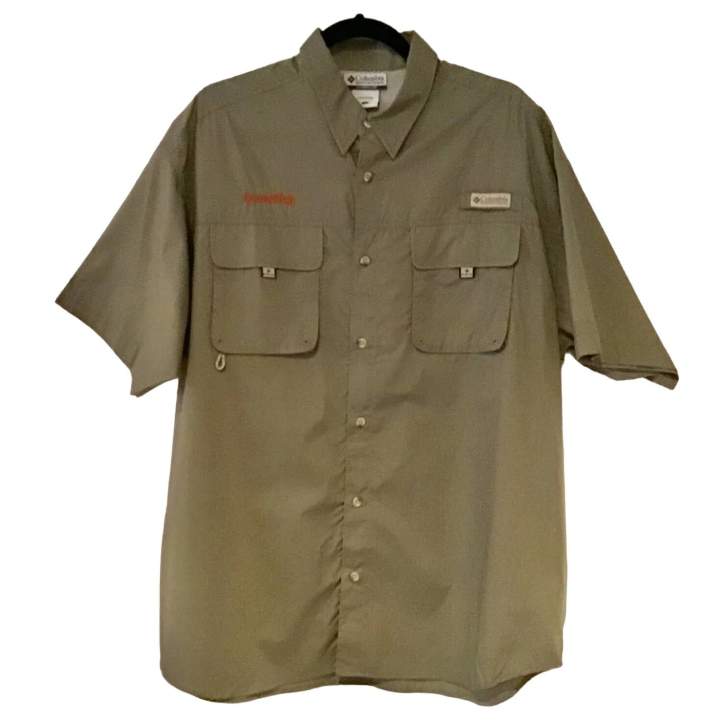 NWOT Columbia Sportswear Performance Fishing Gear Shirt Green Size L - product detail image 1