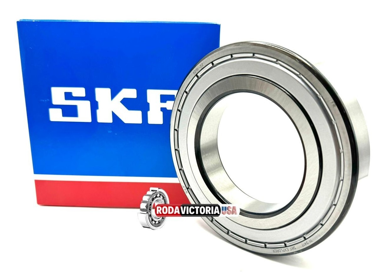へん SKF 6216 ZZ C3 DEEP GROOVE BALL BEARING, METAL SHIELDED 80x140x26