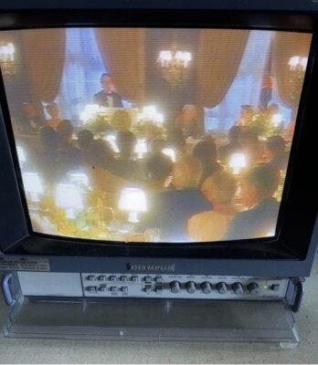 PVM OEV143 OLYMPUS ブラウン管テレビ Gaming Retro CRT Video Monitor Video Color OEV143 Olympus テレビ