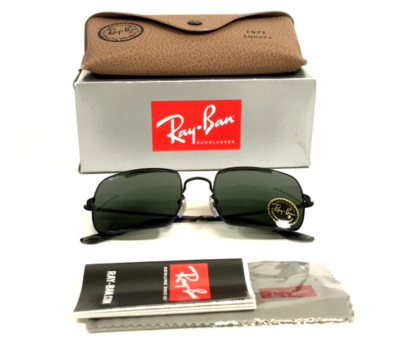 Ray-Ban Sunglasses RB1971 SQUARE 9148/31 Shiny Black Frames w